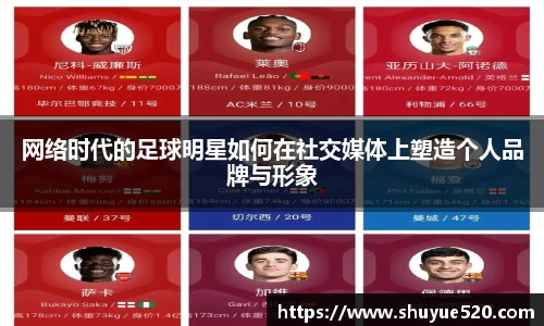 网络时代的足球明星如何在社交媒体上塑造个人品牌与形象