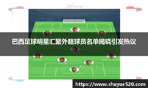 巴西足球明星汇聚外籍球员名单揭晓引发热议